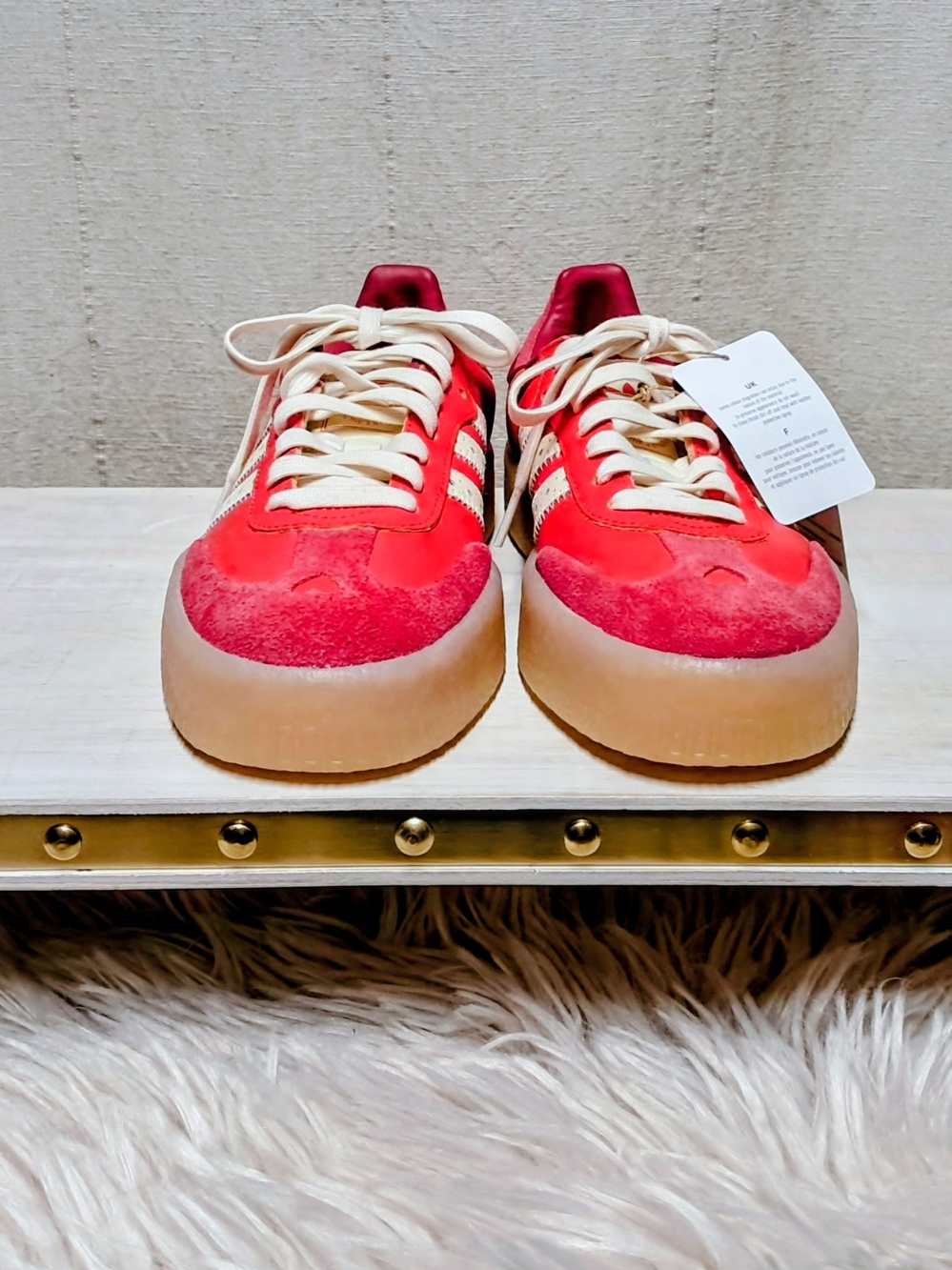 Adidas Sambae "Valentine's Day" Edition (Style Code: JH7287) Size 7.5 NWT - Picture 8 of 12